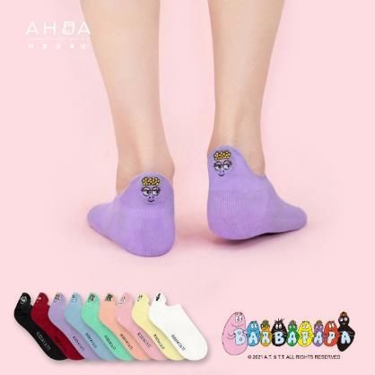 BARBAPAPA 泡泡先生合作襪款